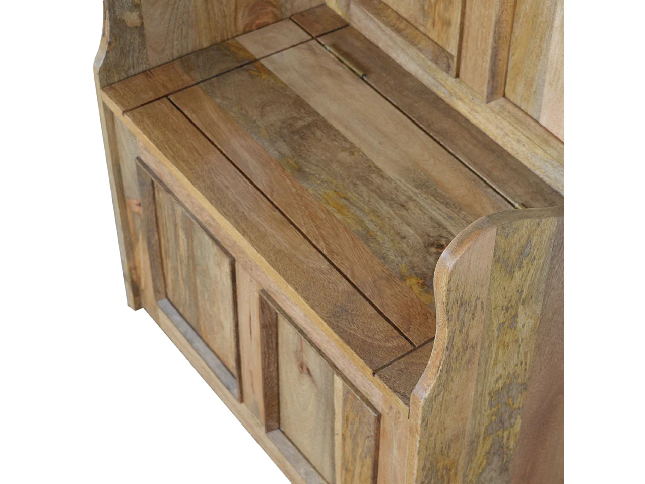 Artisan Furniture Solid Wood Small Monks Storage Bench
