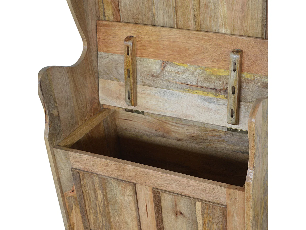 Artisan Furniture Solid Wood Small Monks Storage Bench