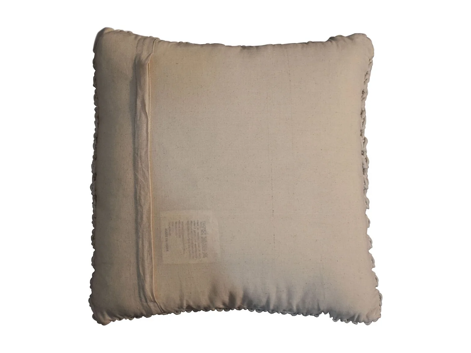 Artisan Furniture Solid Wood 2x Myra Natural White Cushions