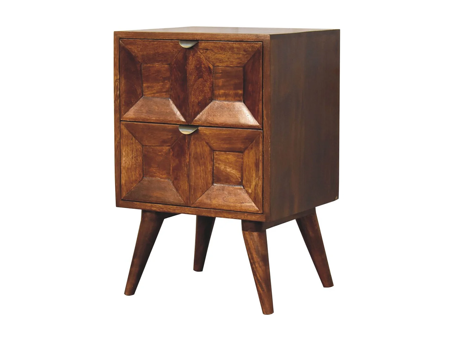Artisan Furniture Solid Wood Quad Bedside