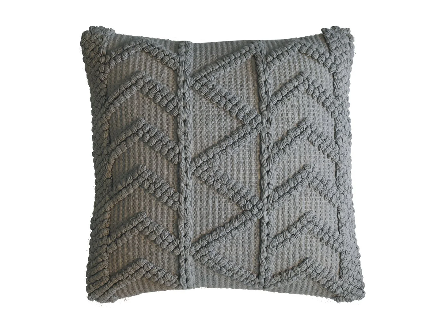 Artisan Furniture Solid Wood Alda Cushion Set of 2 - Grey