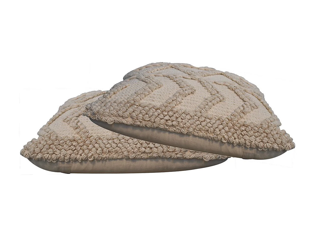 Artisan Furniture Solid Wood Alda Cushion Set of 2 - Cream