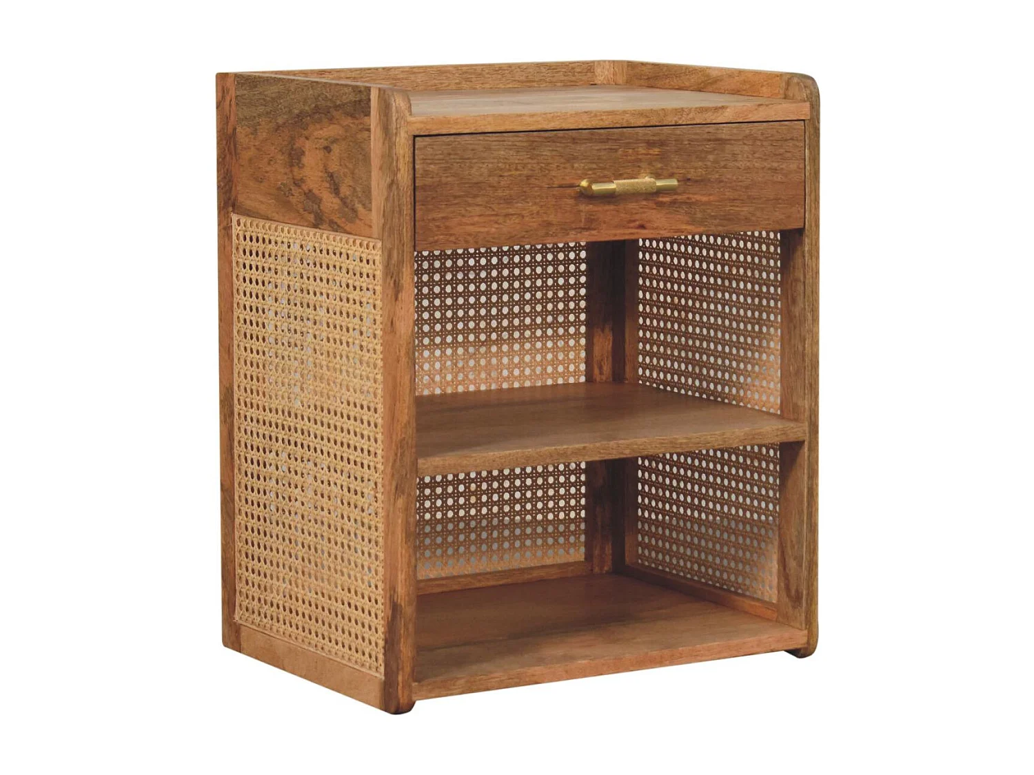 Artisan Furniture Solid Wood Larissa T-Bar Open Bedside