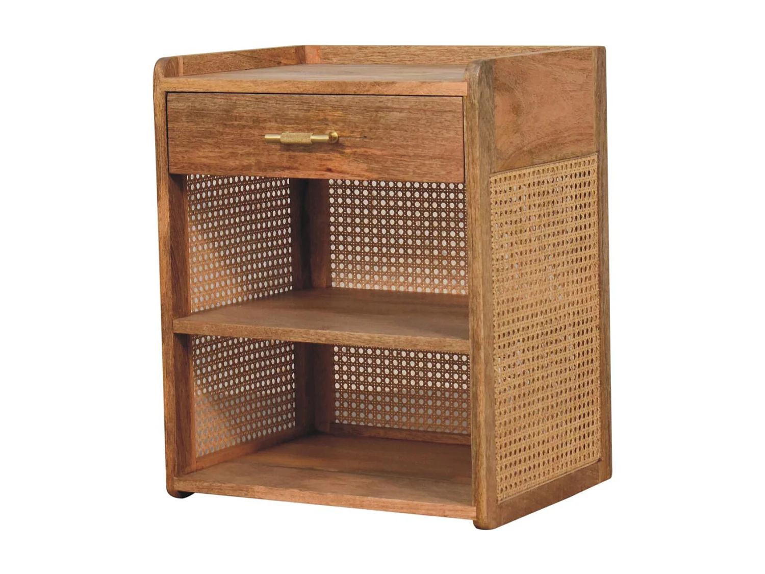 Artisan Furniture Solid Wood Larissa T-Bar Open Bedside