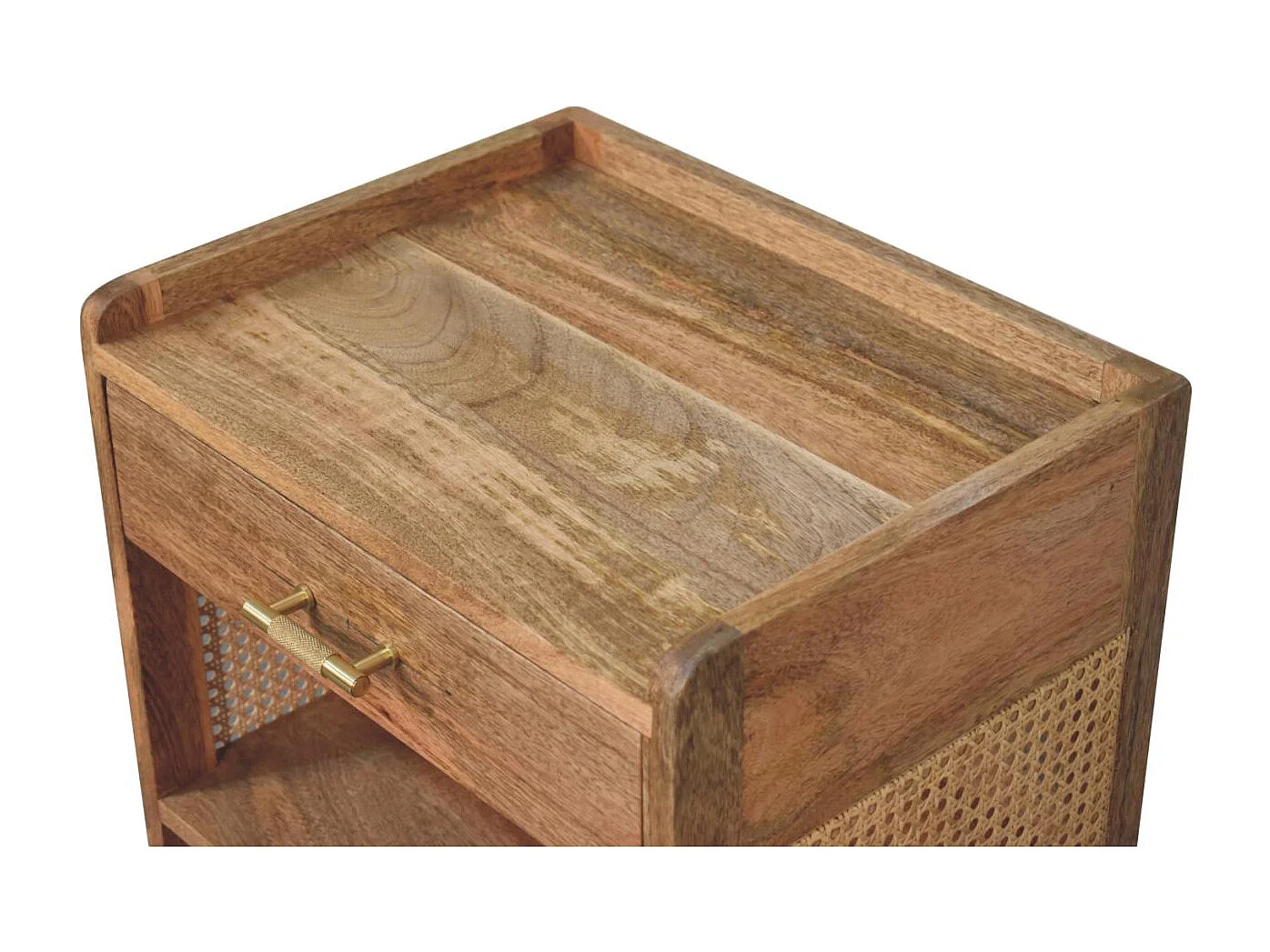Artisan Furniture Solid Wood Larissa T-Bar Open Bedside