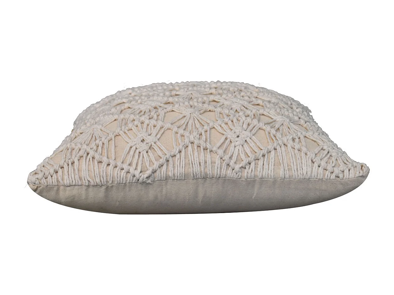 Artisan Furniture Solid Wood 2x Maura Natural White Cushions