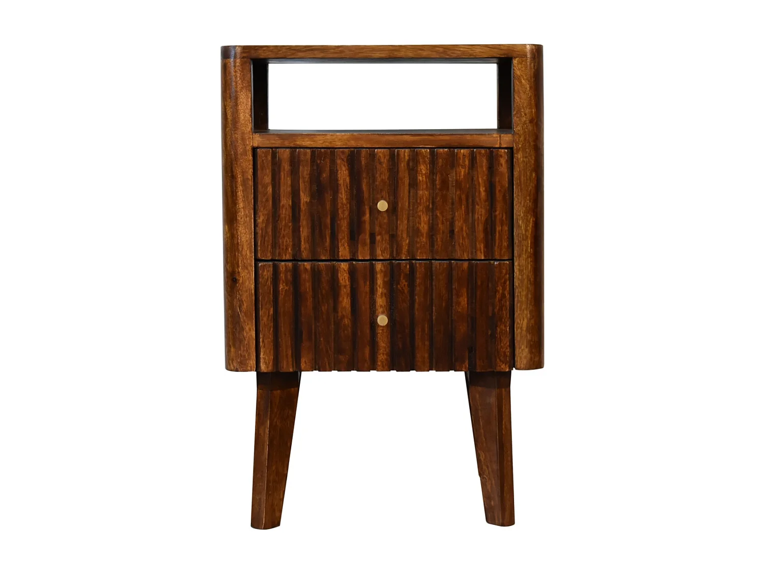 Artisan Furniture Solid Wood Reeve Bedside