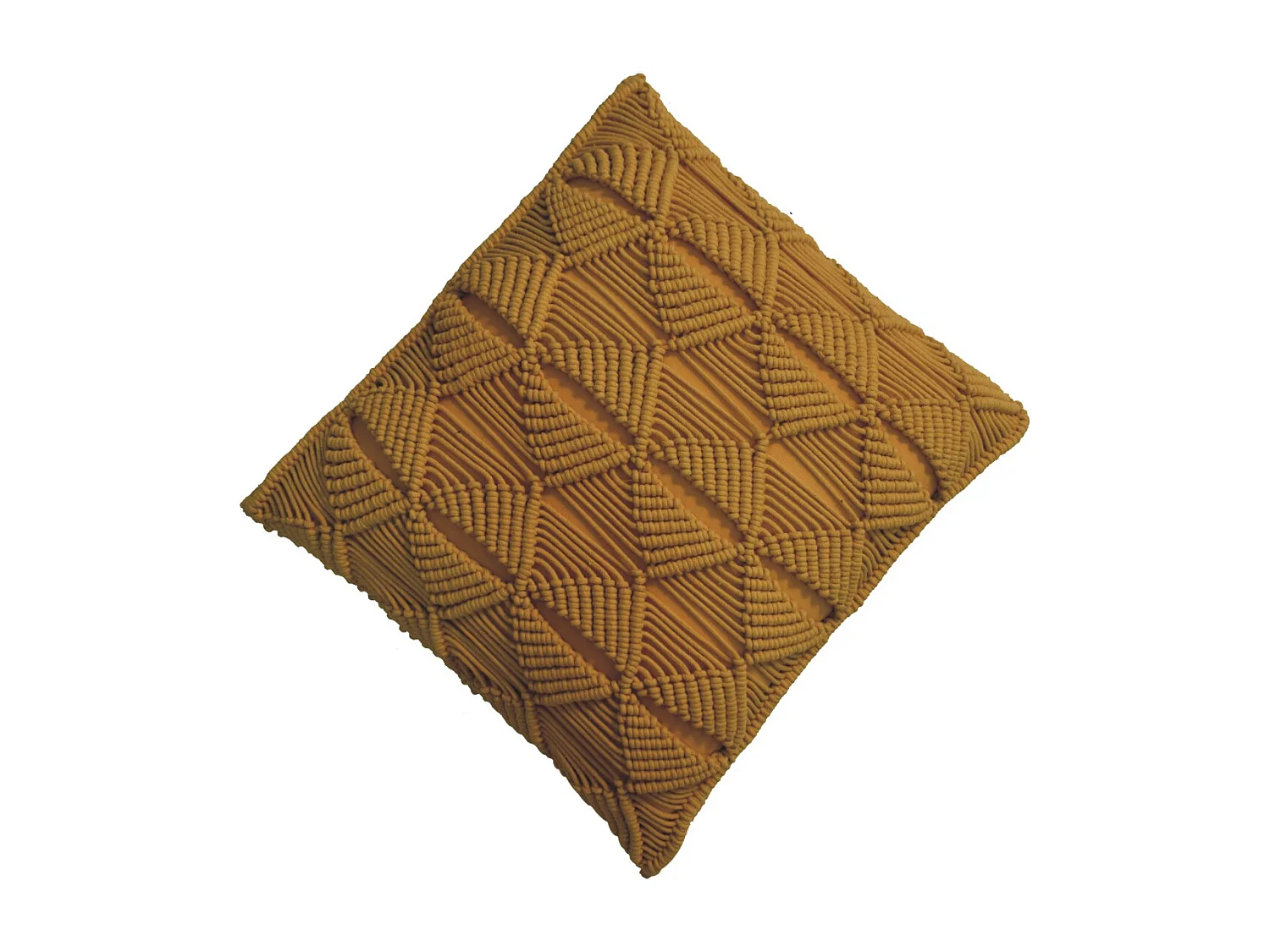 Artisan Furniture Solid Wood Esmi Cushion Set of 2 - Mustard