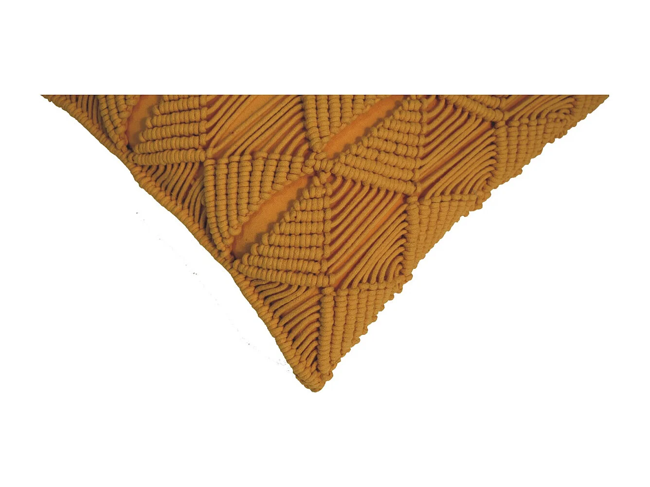 Artisan Furniture Solid Wood Esmi Cushion Set of 2 - Mustard