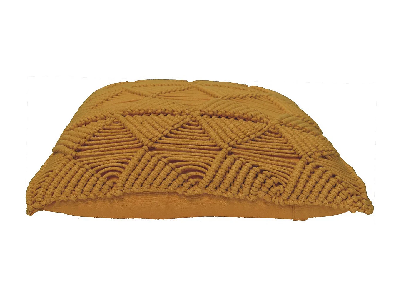 Artisan Furniture Solid Wood Esmi Cushion Set of 2 - Mustard