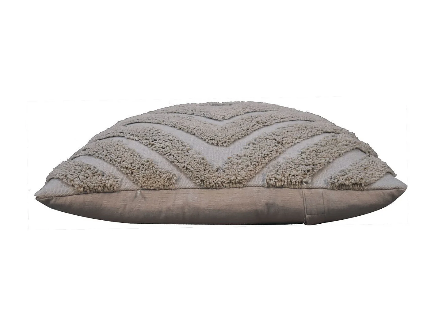 Artisan Furniture Solid Wood Grey Diamond Cushion Set of 2