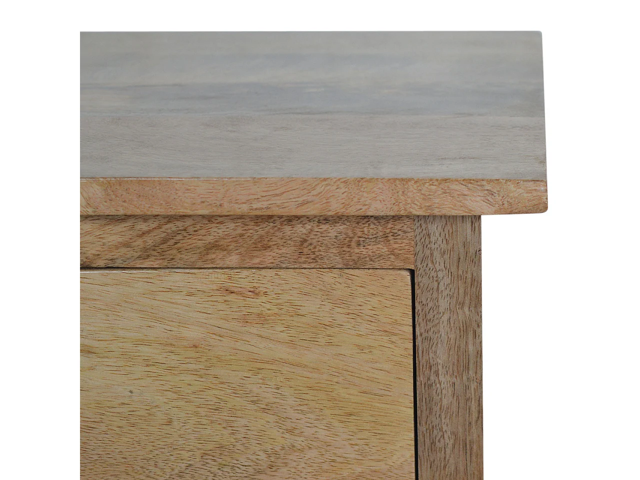 Artisan Furniture Solid Wood Nordic Style Bedside with 2 Drawers