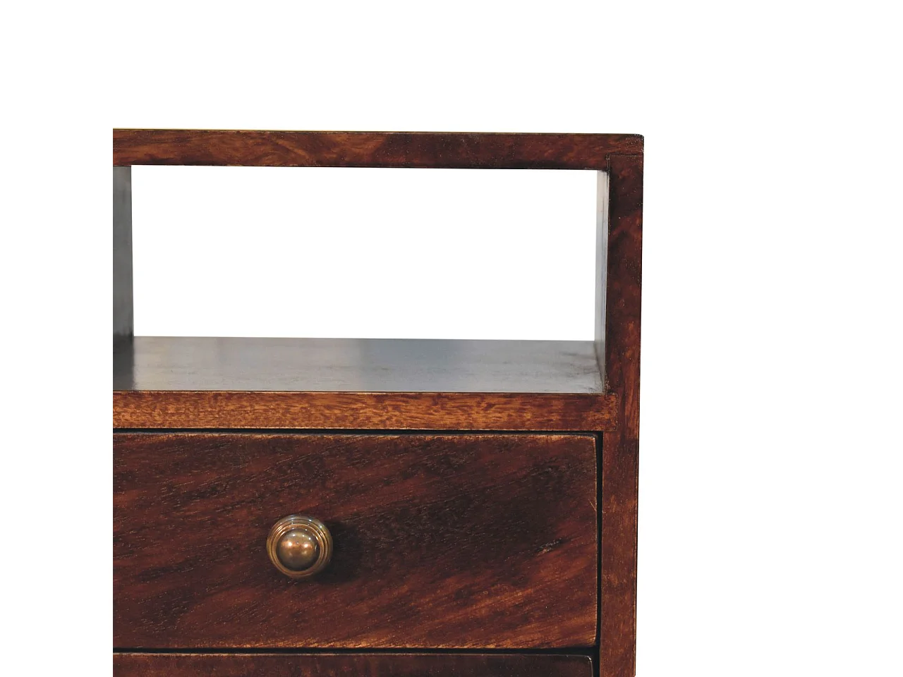 Artisan Furniture Solid Wood Mini Classic California Walnut Bedside