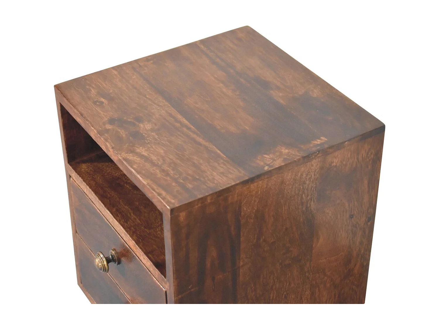 Artisan Furniture Solid Wood Mini Classic California Walnut Bedside