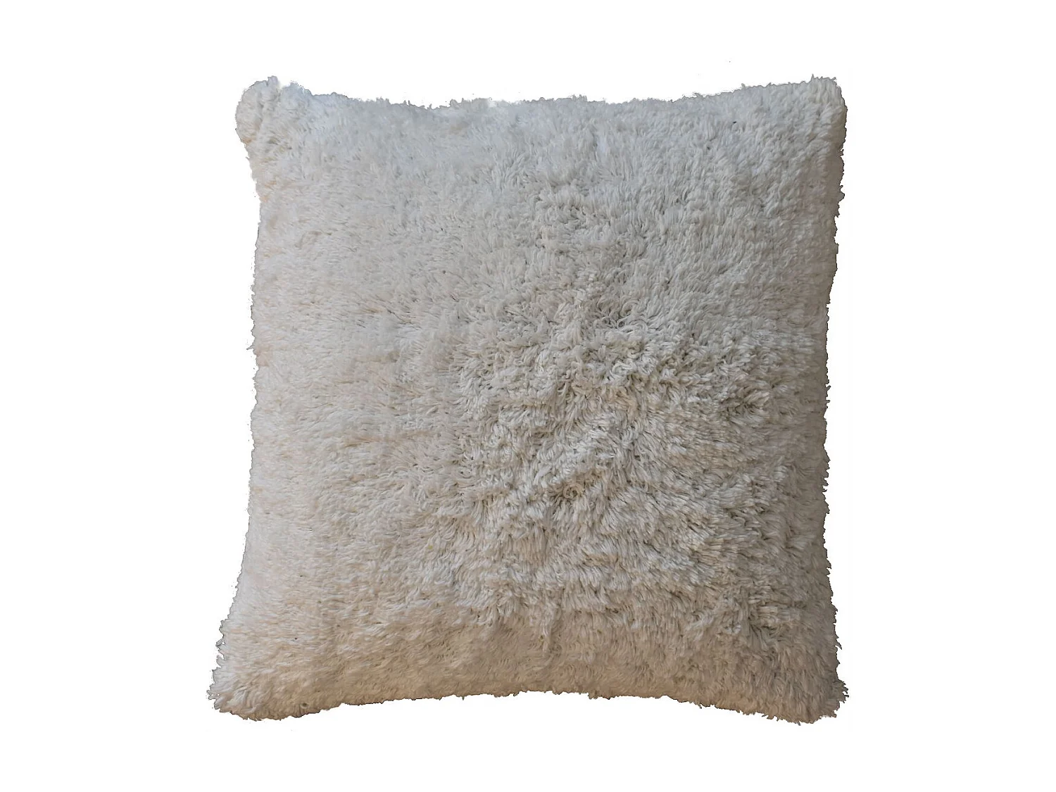 Artisan Furniture Solid Wood Fluffy Cushion Set of 2 - Cream