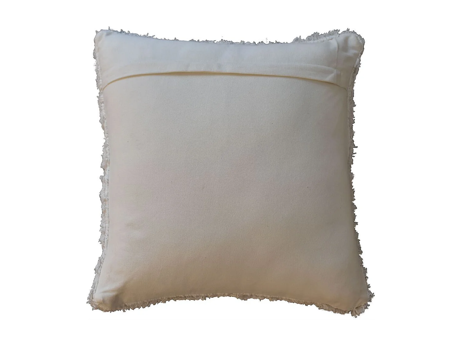 Artisan Furniture Solid Wood Fluffy Cushion Set of 2 - Cream