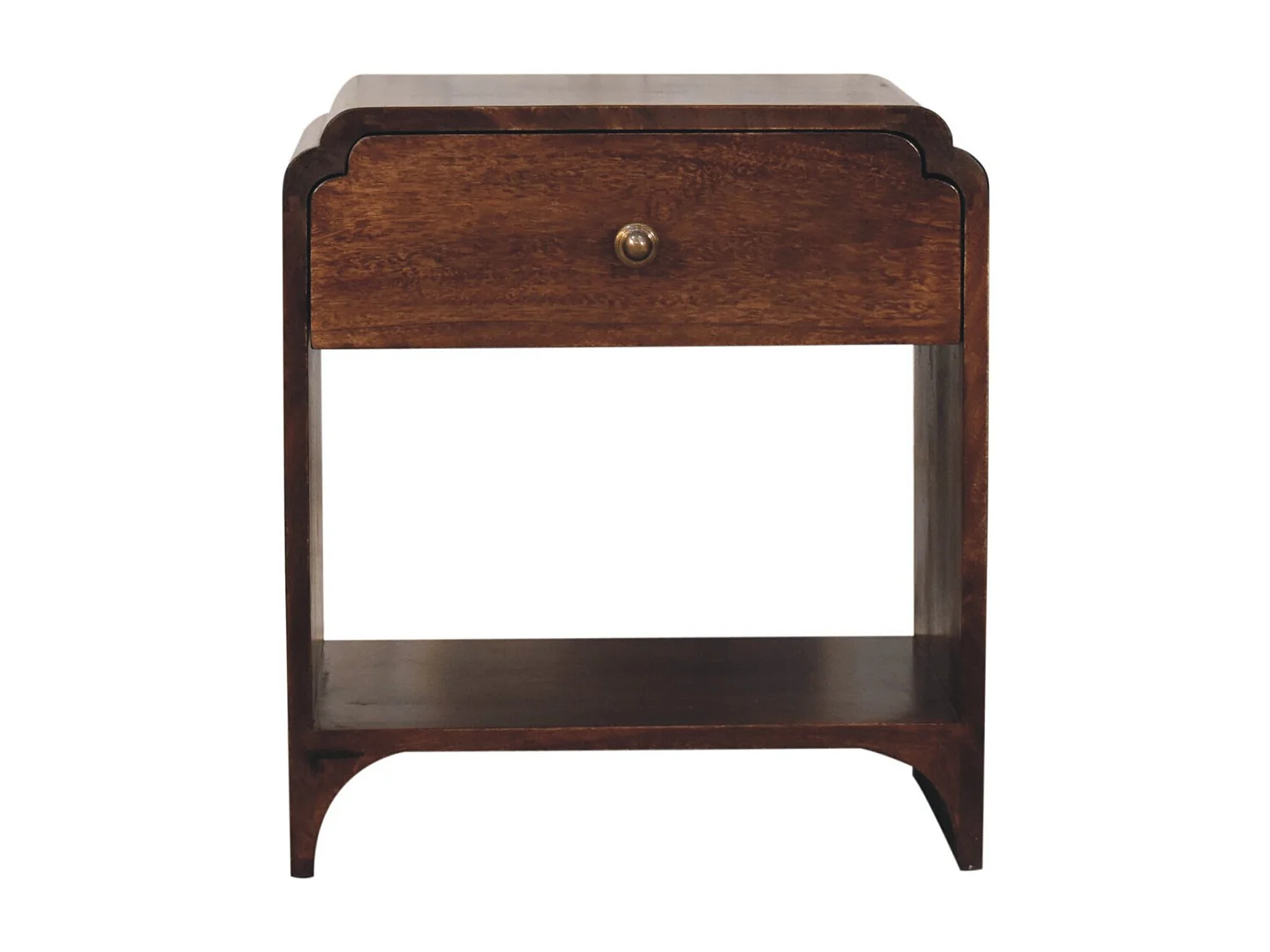Artisan Furniture Solid Wood California Walnut Newton Bedside