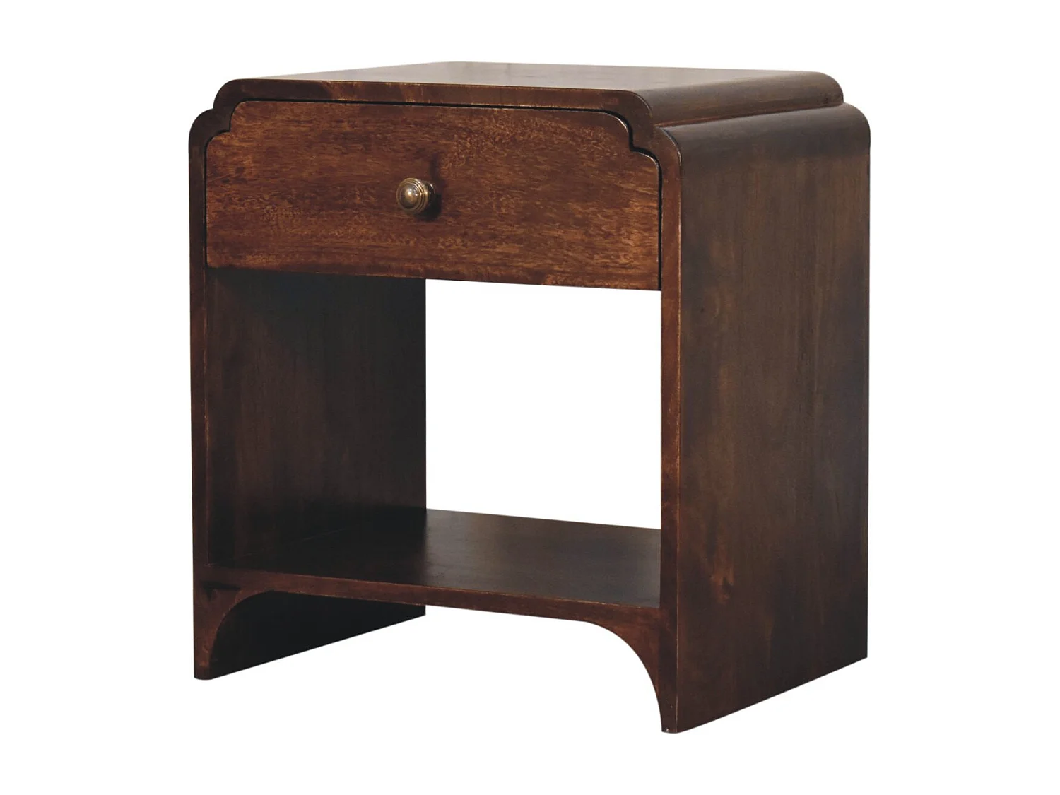 Artisan Furniture Solid Wood California Walnut Newton Bedside