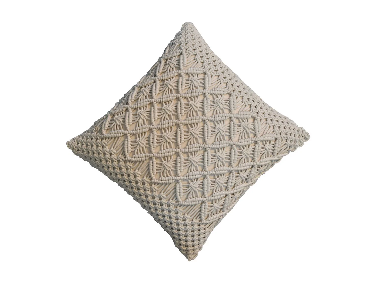 Artisan Furniture Solid Wood Lira Cushion Set of 2 - Cream