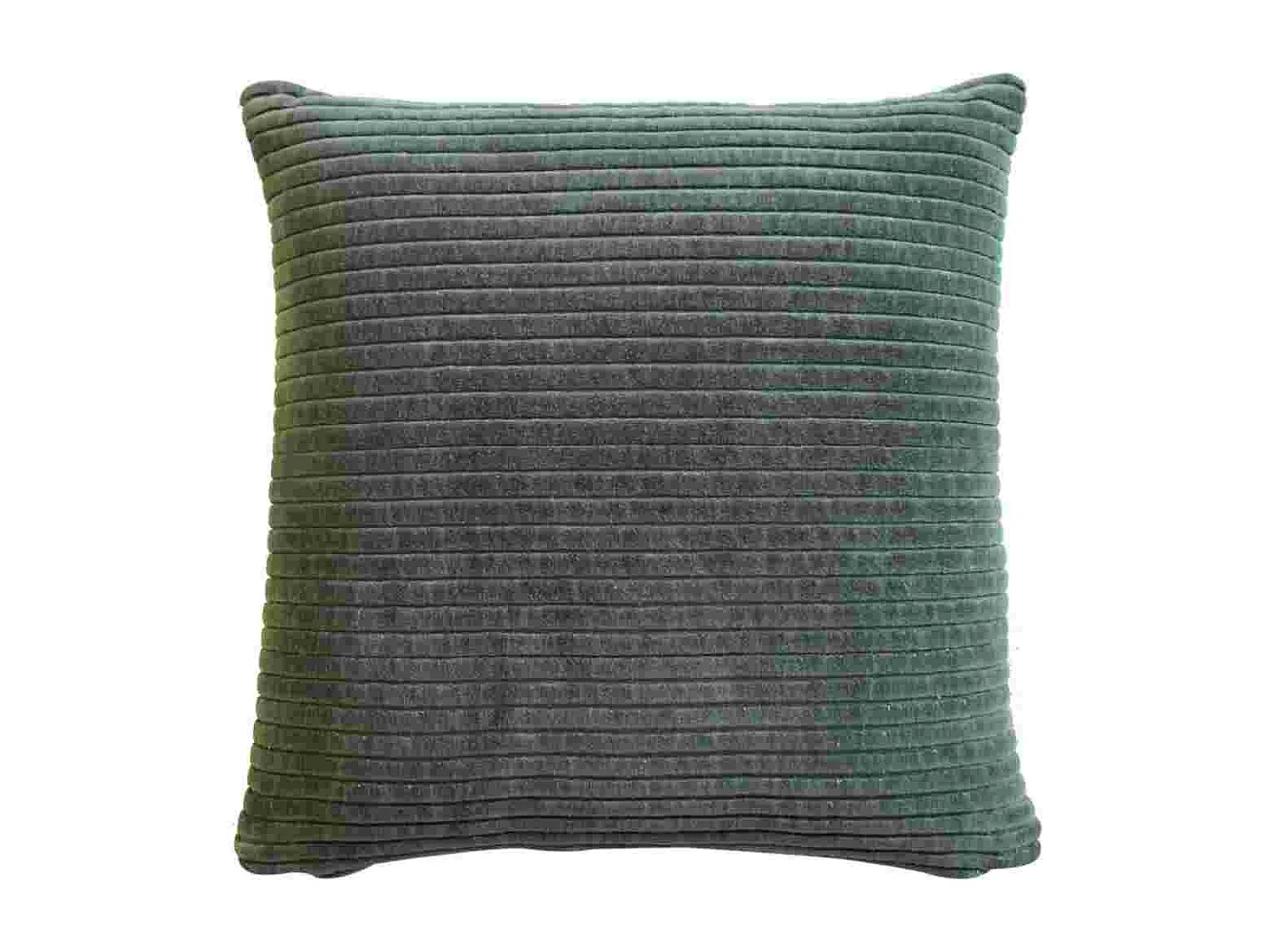 Artisan Furniture Solid Wood Ribbed Green Cushion Set of 2