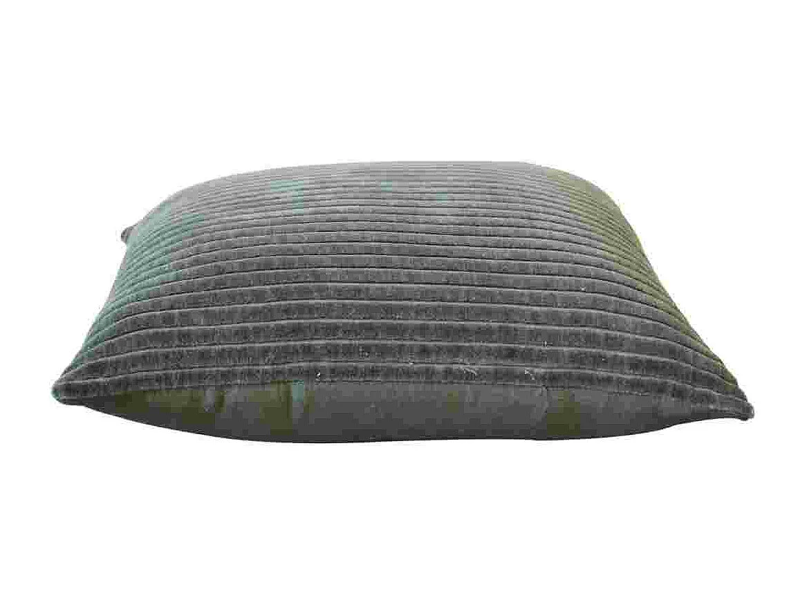 Artisan Furniture Solid Wood Ribbed Green Cushion Set of 2