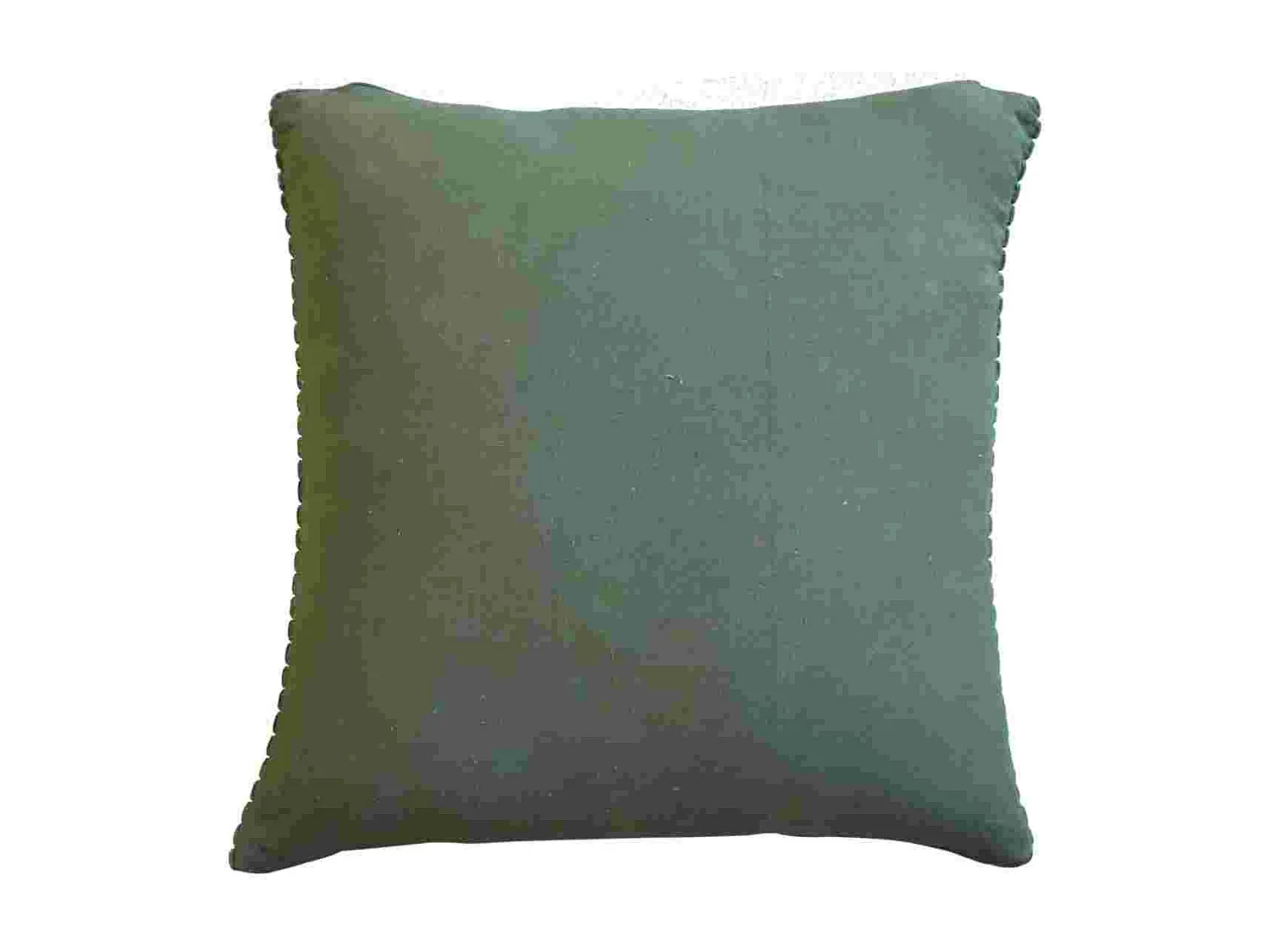 Artisan Furniture Solid Wood Ribbed Green Cushion Set of 2