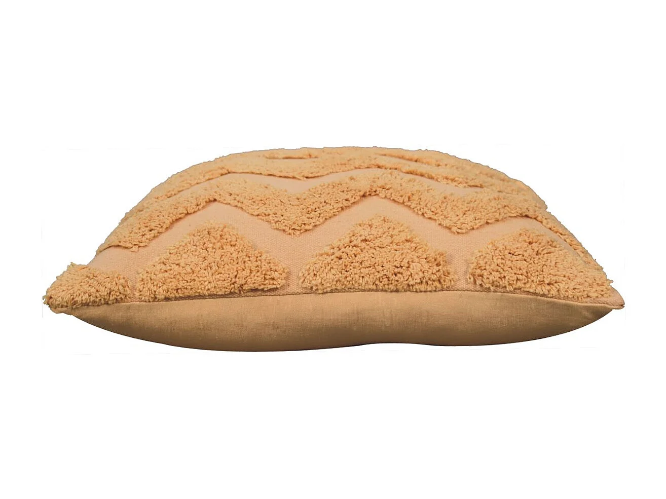 Artisan Furniture Solid Wood Mustard Zig-zag Cushion Set of 2