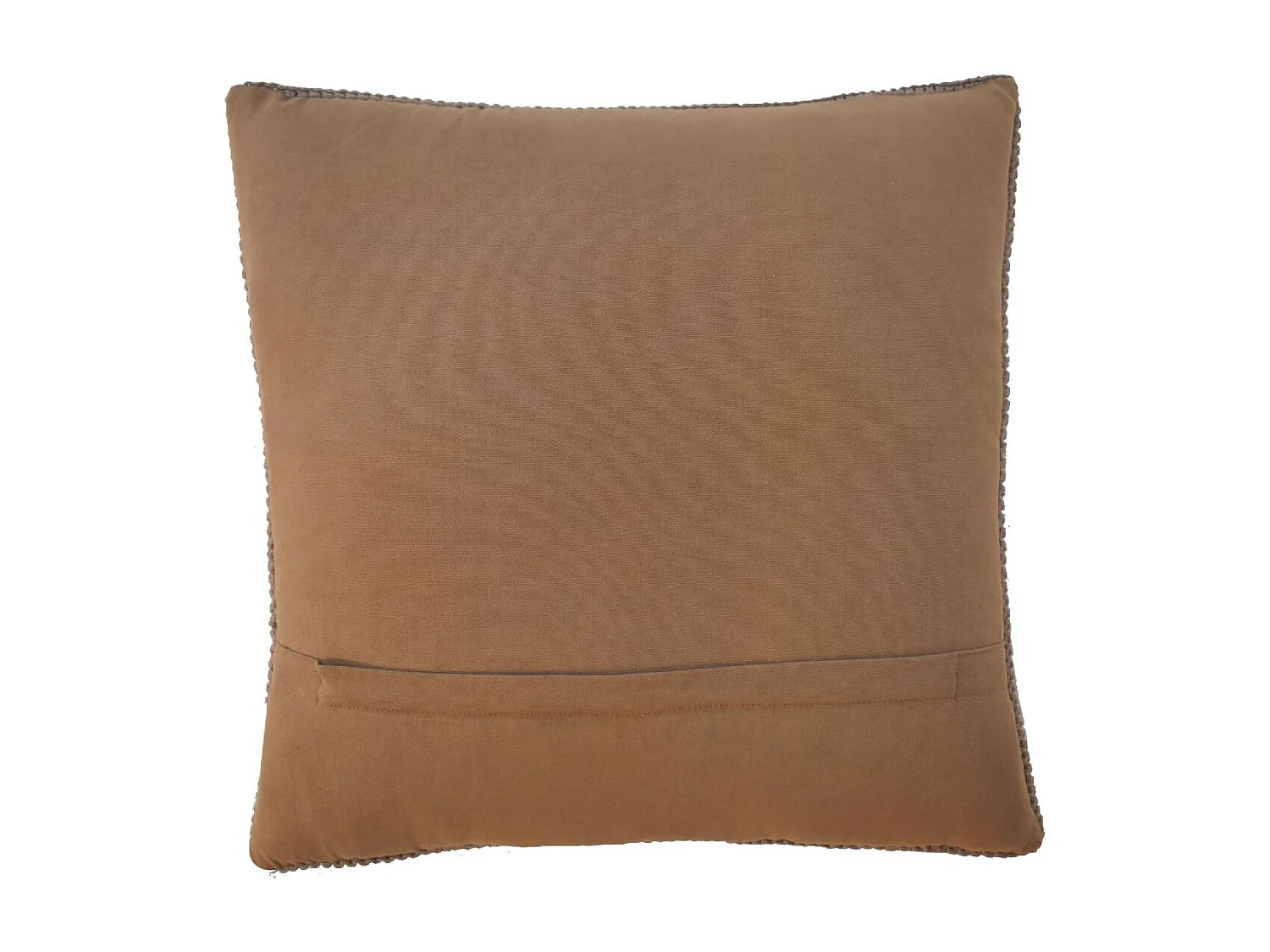 Artisan Furniture Solid Wood Brown Cotton Cushion Set of 2