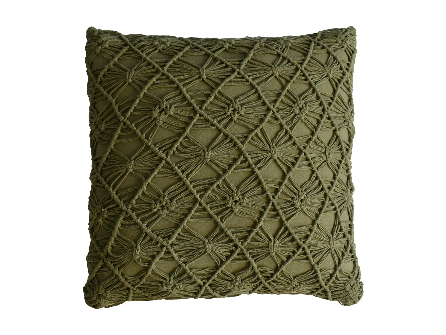 Artisan Furniture Solid Wood Green Maura Cushion - Set of 2