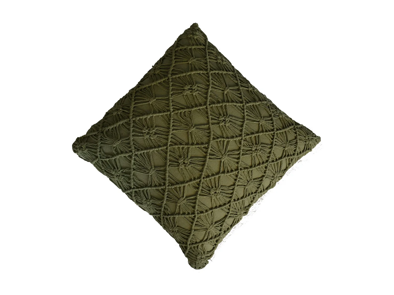 Artisan Furniture Solid Wood Green Maura Cushion - Set of 2