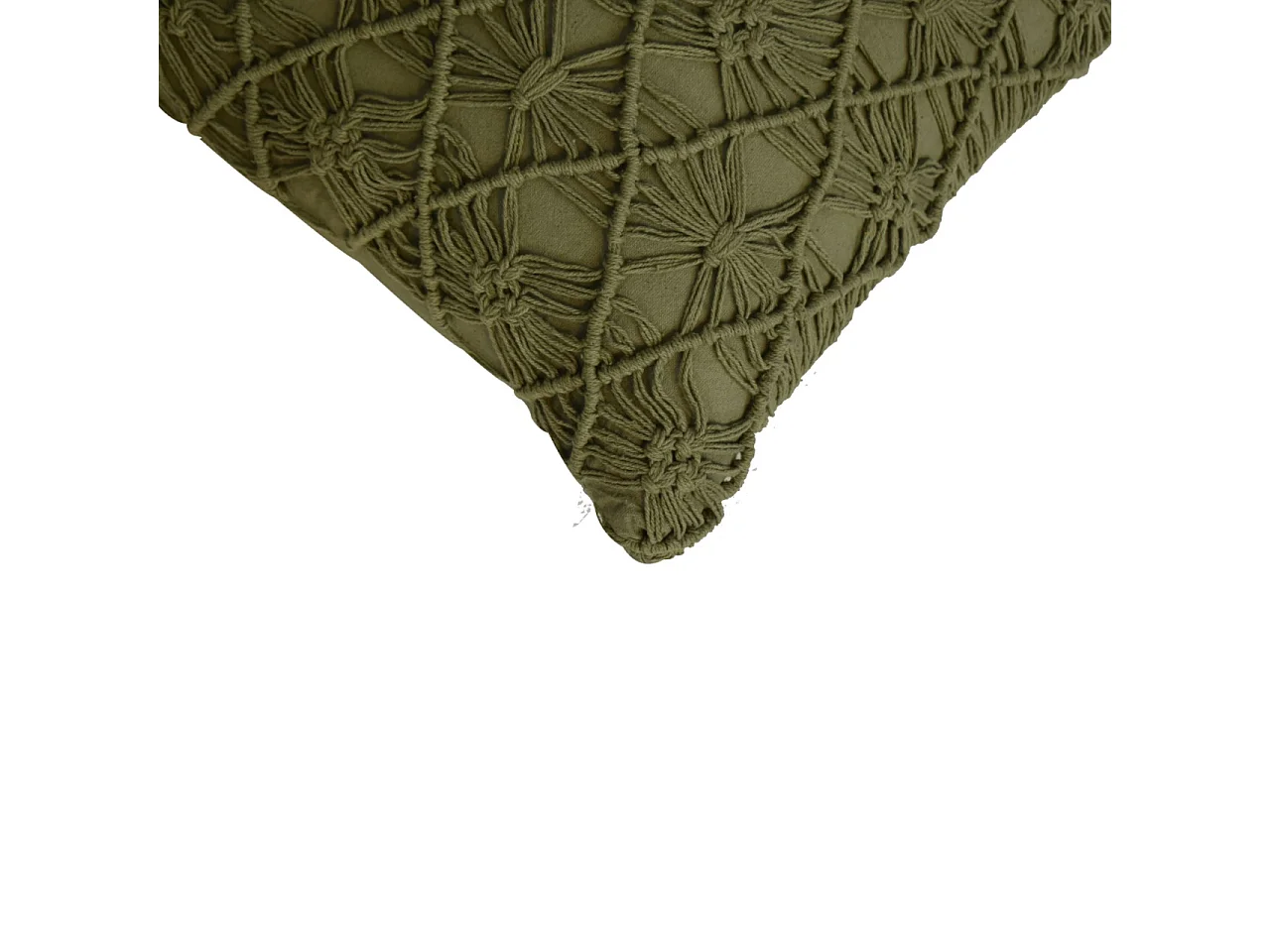 Artisan Furniture Solid Wood Green Maura Cushion - Set of 2