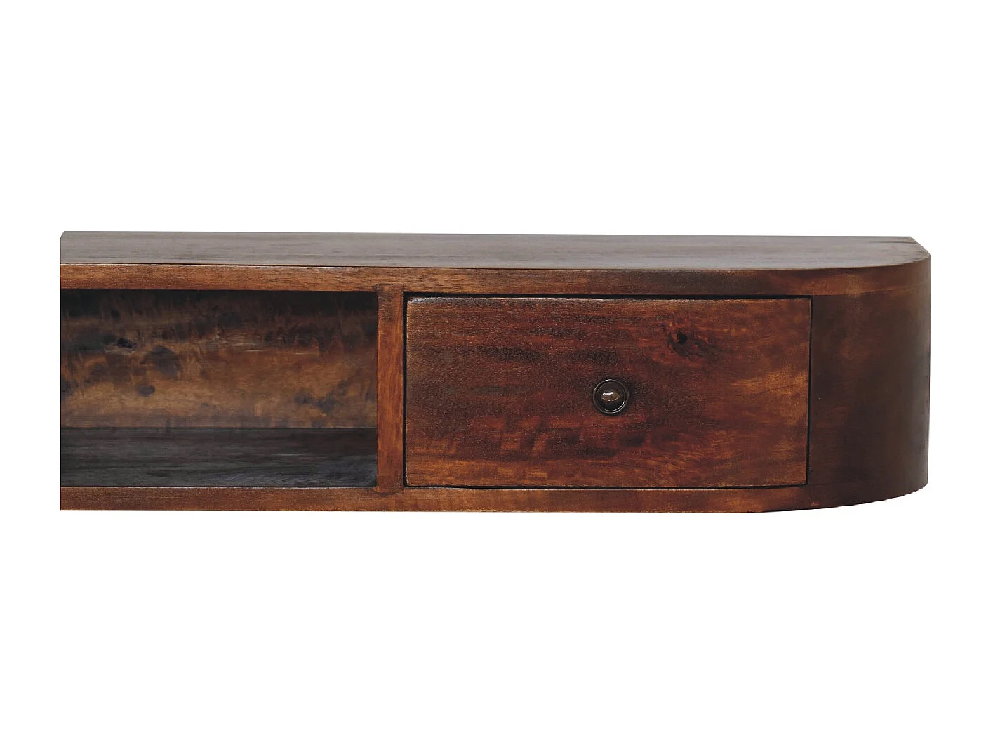 Artisan Furniture Solid Wood Lunar 2 Drawer Wall Mounted Console