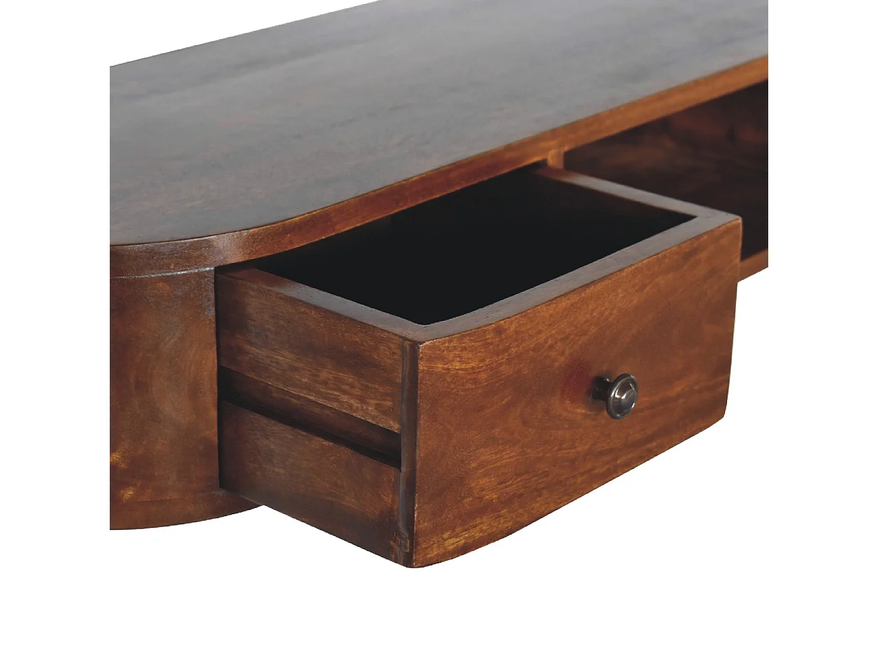 Artisan Furniture Solid Wood Lunar 2 Drawer Wall Mounted Console