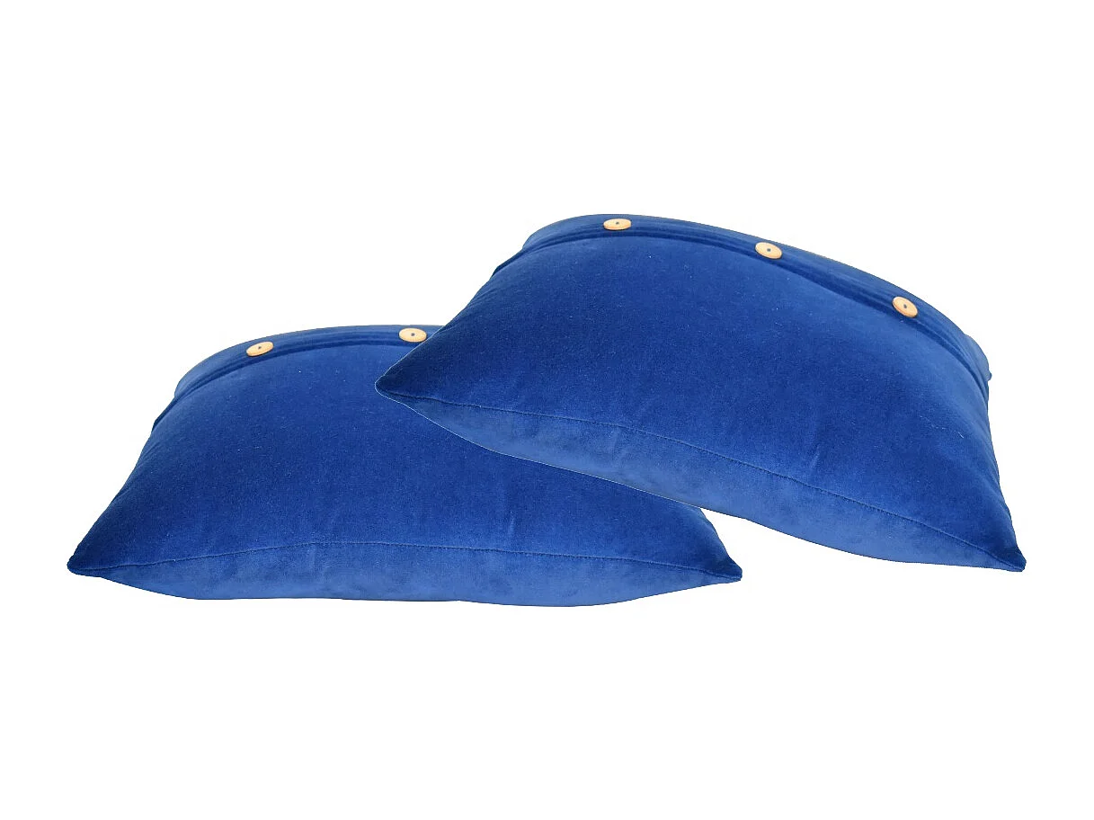 Artisan Furniture Solid Wood Quinn Cushion Set of 2 - Royal Blue