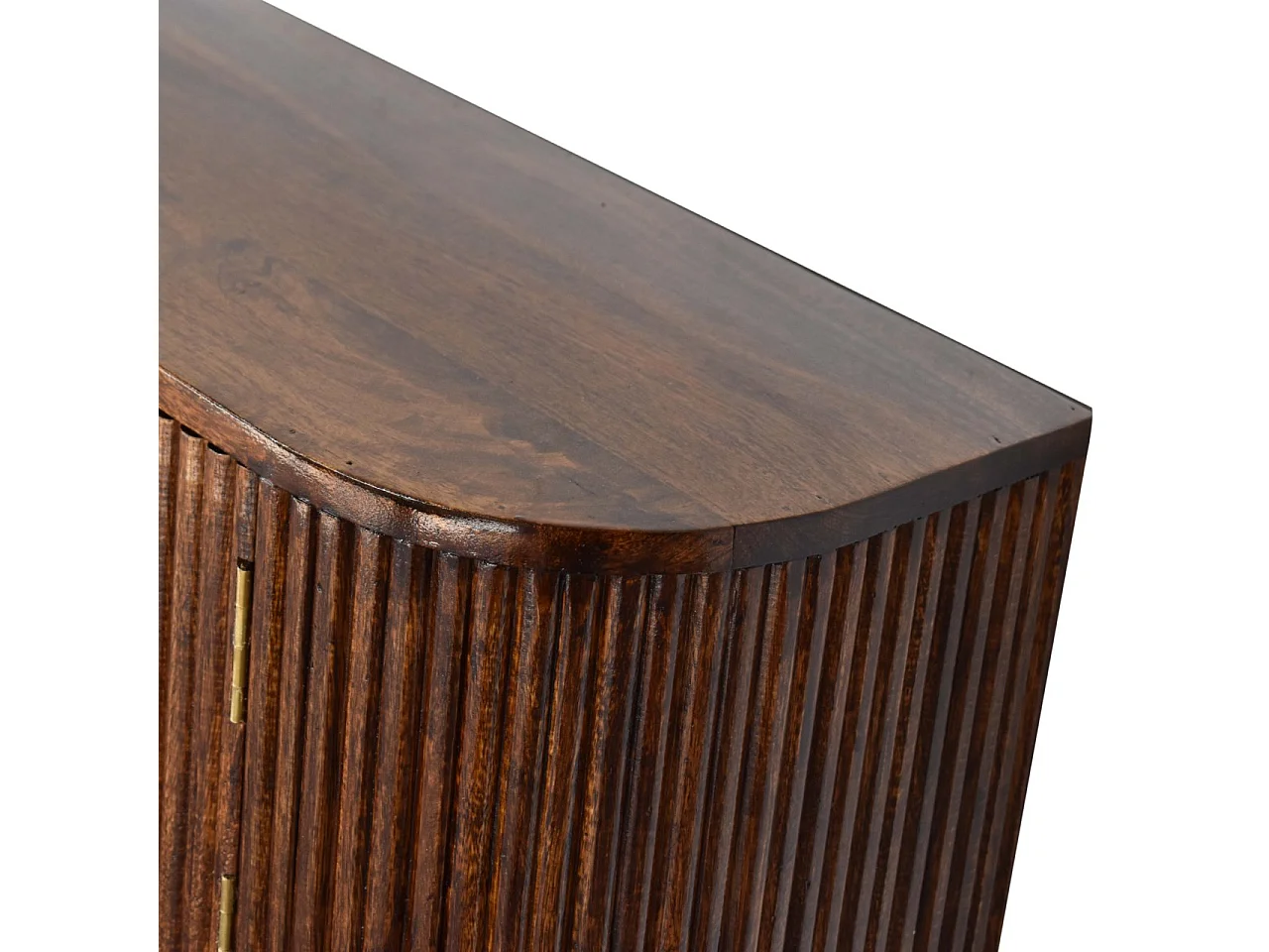 Artisan Furniture Solid Wood Chunky Chestnut Wall Mounted Console