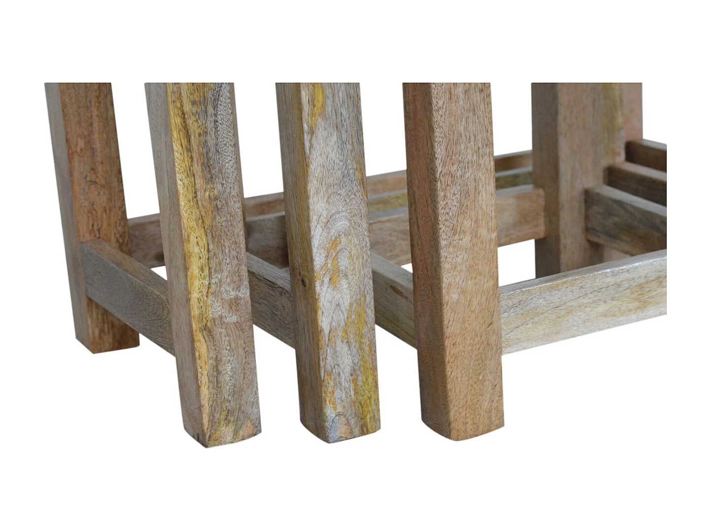 Artisan Furniture Solid Wood Country Solid Wood Stool Set of 3