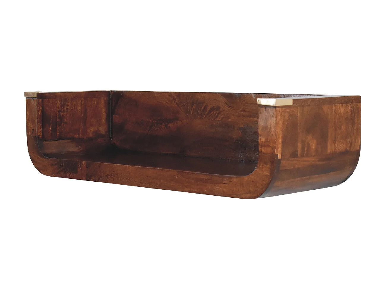 Artisan Furniture Solid Wood Indira Chestnut Floating Console