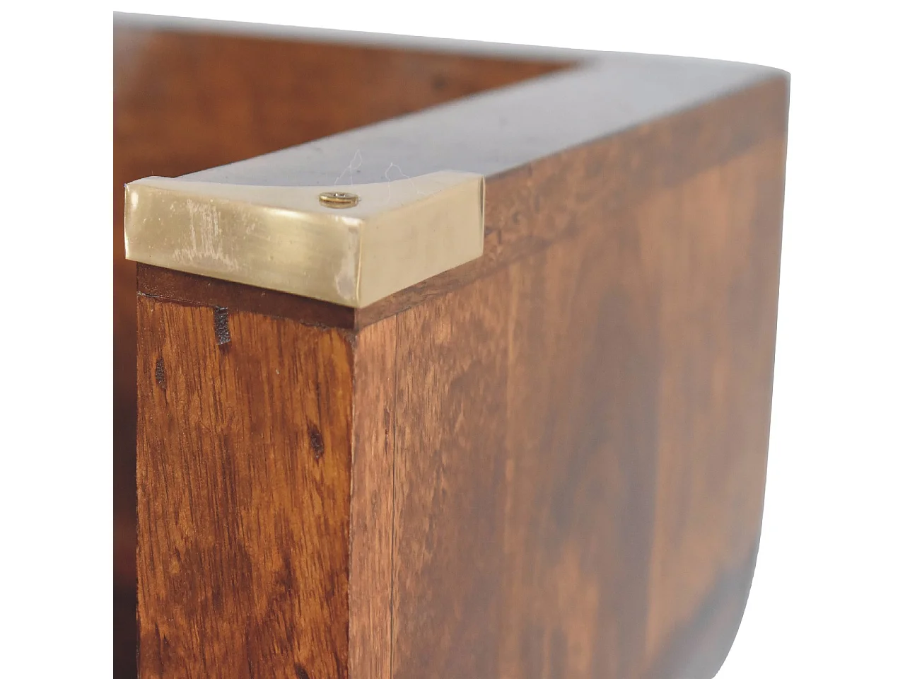 Artisan Furniture Solid Wood Indira Chestnut Floating Console