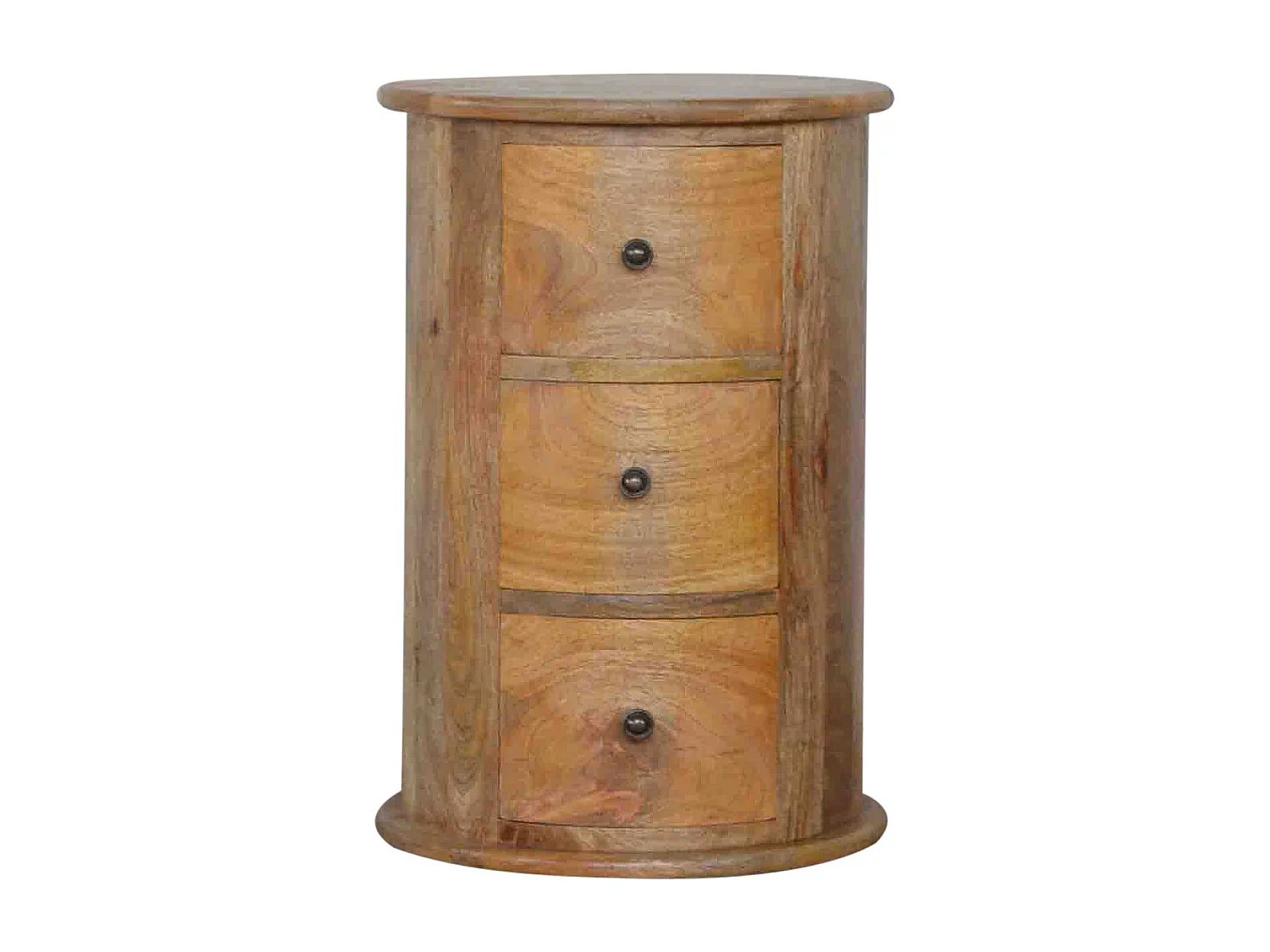 Artisan Furniture Solid Wood 3 Drawer Drum Chest