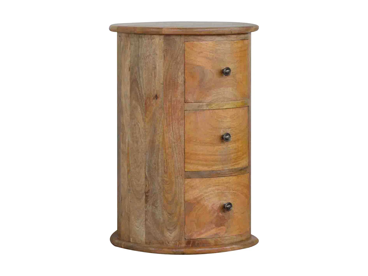 Artisan Furniture Solid Wood 3 Drawer Drum Chest