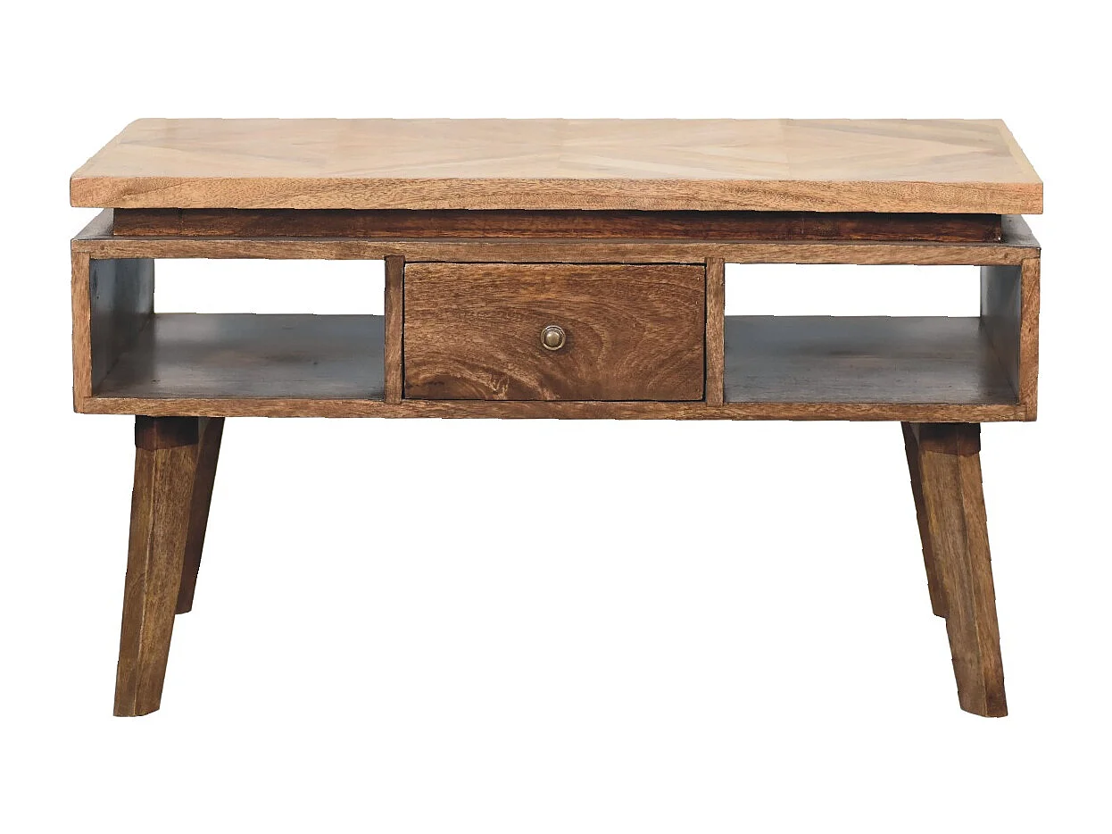 Artisan Furniture Solid Wood Classic Grey Granary Coffee Table