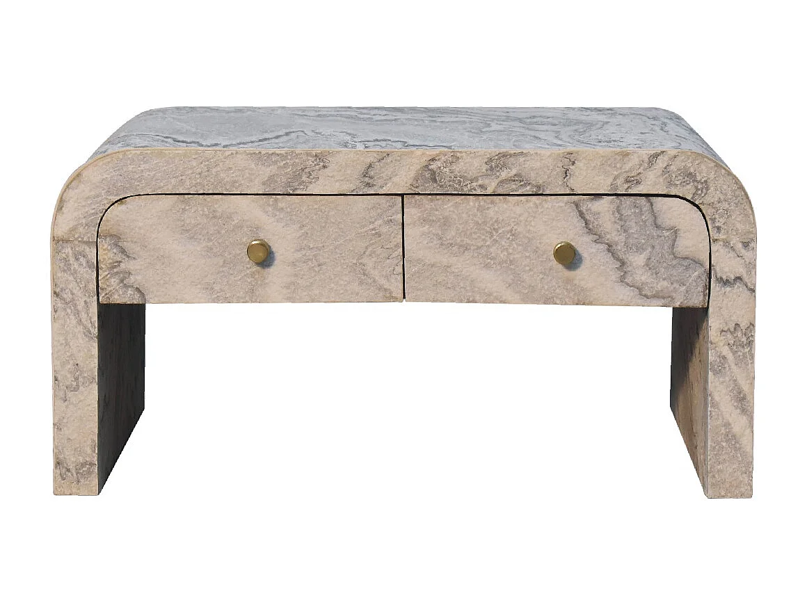 Artisan Furniture Solid Wood Nouveau Coffee Table