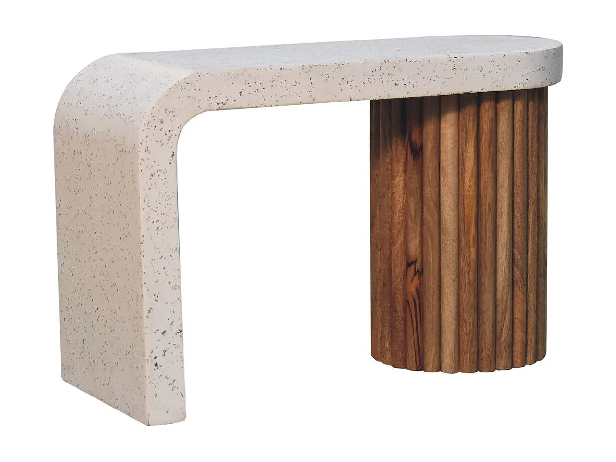 Artisan Furniture Solid Wood Serenity Terrazzo Coffee Table