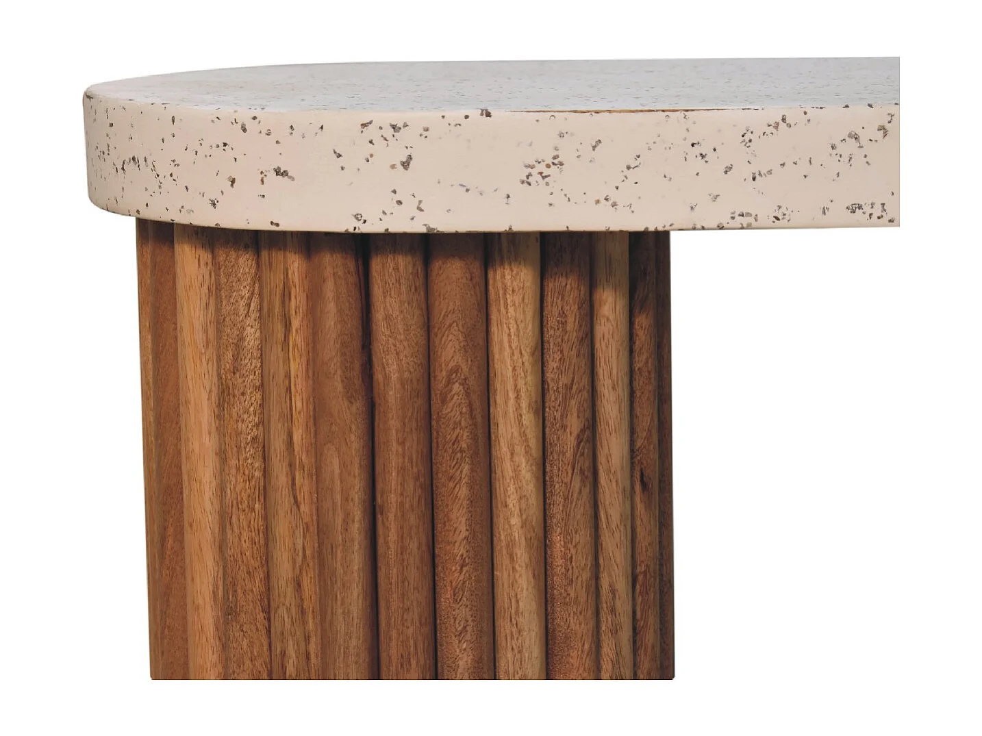 Artisan Furniture Solid Wood Serenity Terrazzo Coffee Table