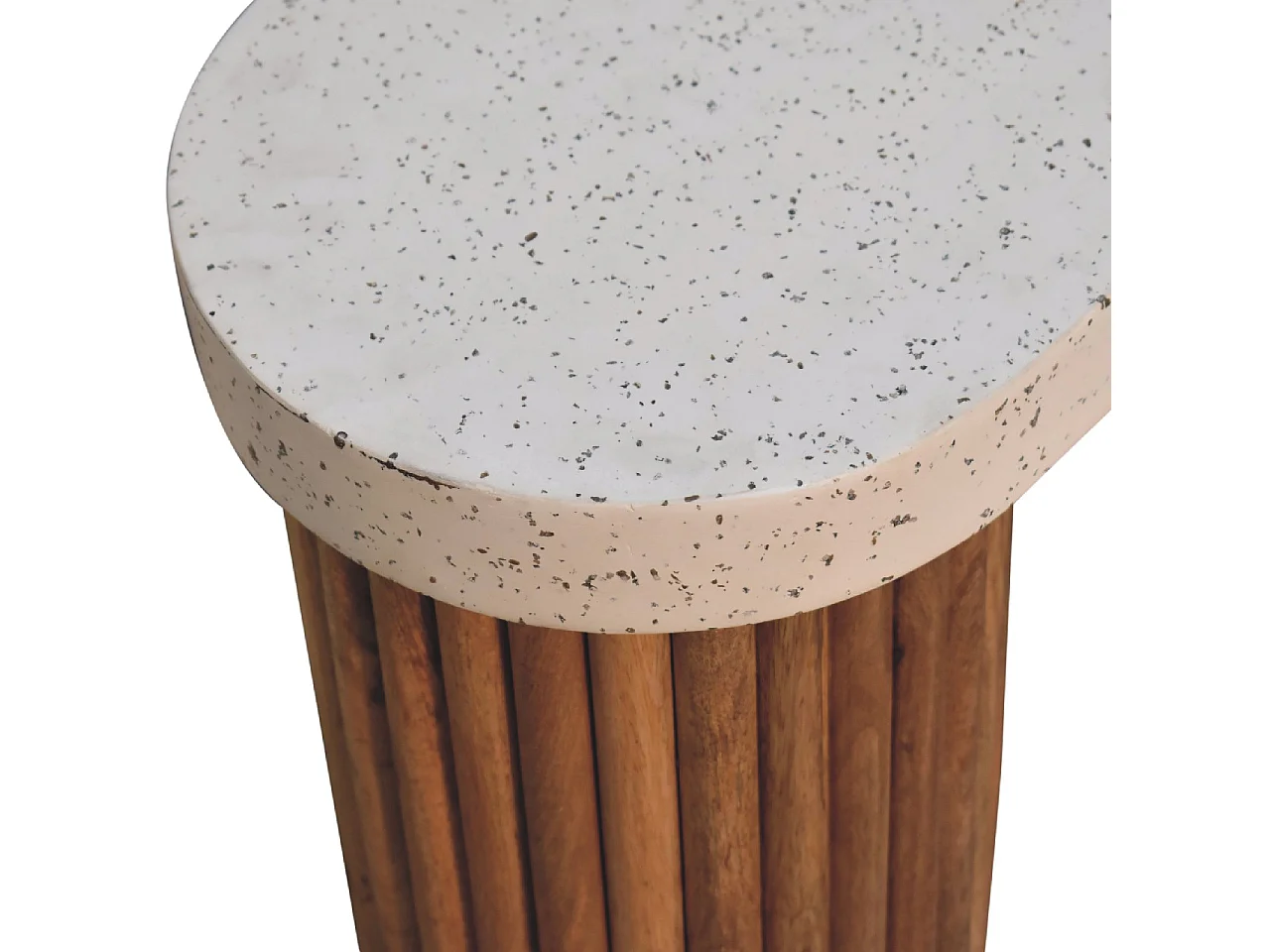 Artisan Furniture Solid Wood Serenity Terrazzo Coffee Table
