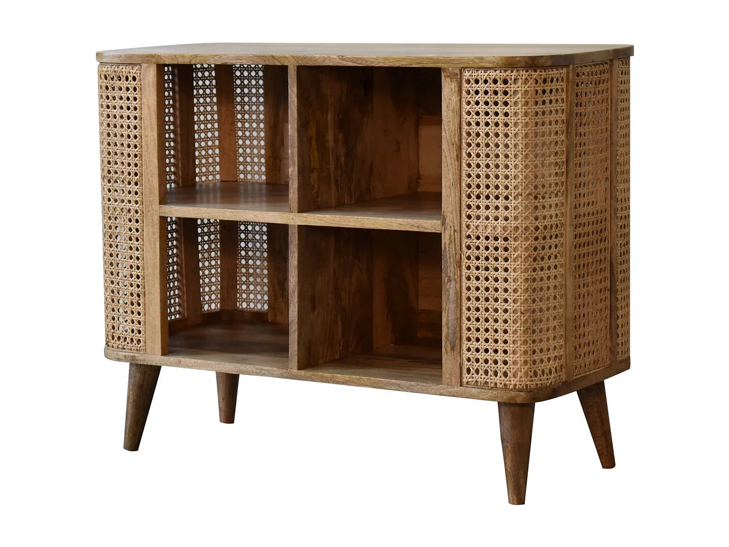 Artisan Furniture Solid Wood Larissa Open Double Cabinet