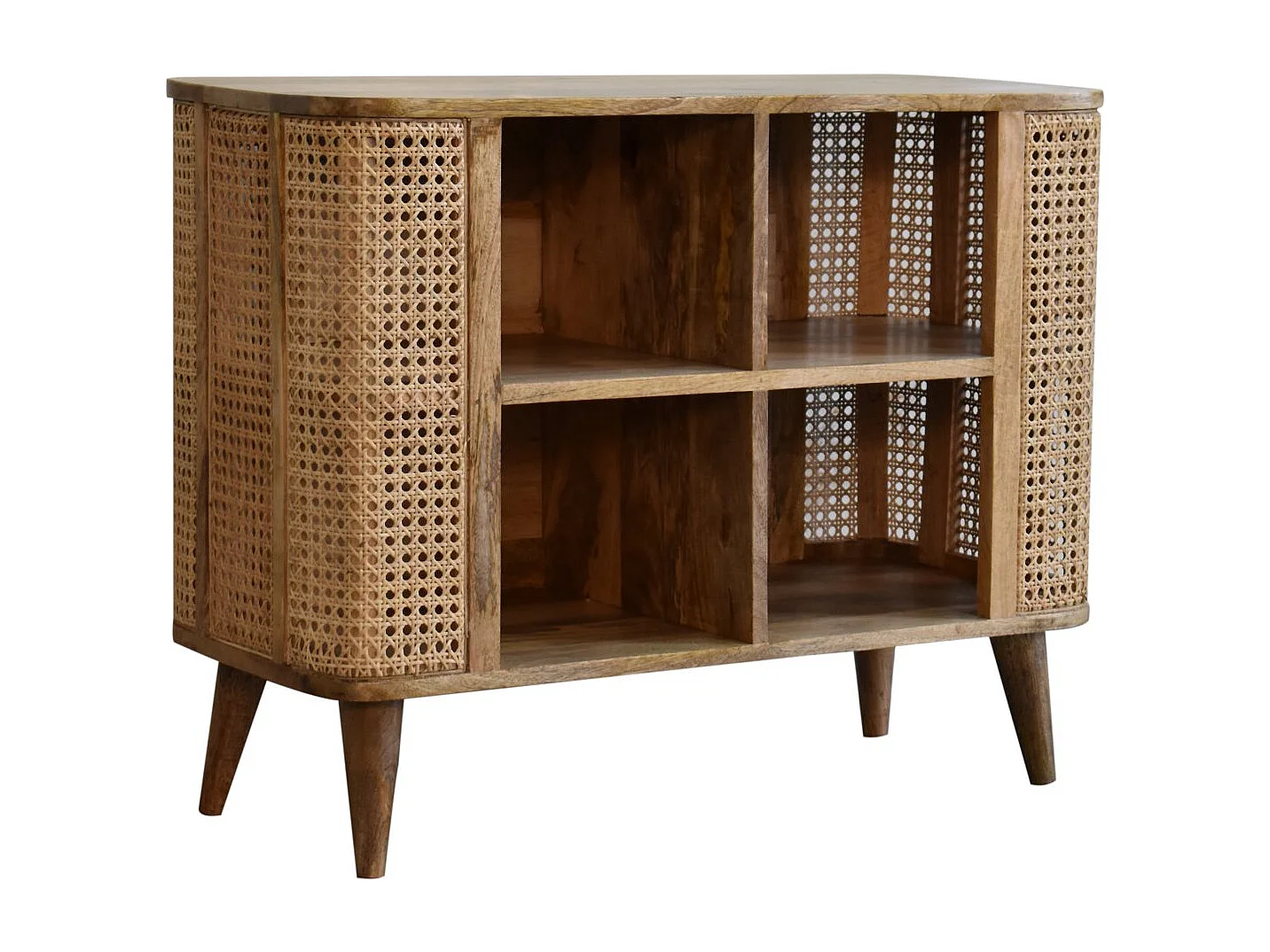 Artisan Furniture Solid Wood Larissa Open Double Cabinet