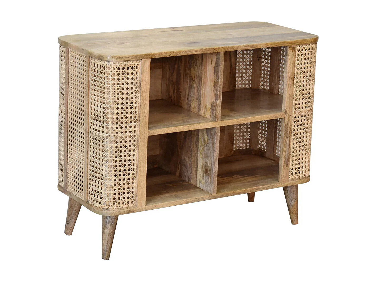 Artisan Furniture Solid Wood Larissa Open Double Cabinet