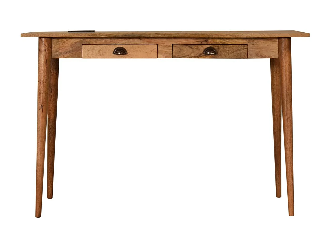 Artisan Furniture Solid Wood 2 Drawer Cable Writing Desk