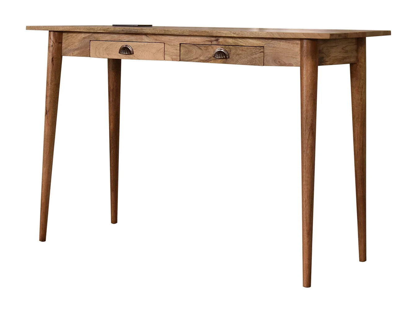 Artisan Furniture Solid Wood 2 Drawer Cable Writing Desk